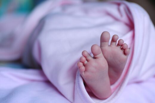 Bebe Pieds Bronchiolite Nourrisson Enfant