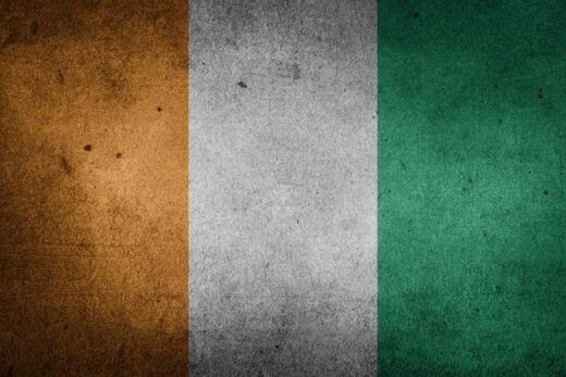 Cote Ivoire Drapeau
