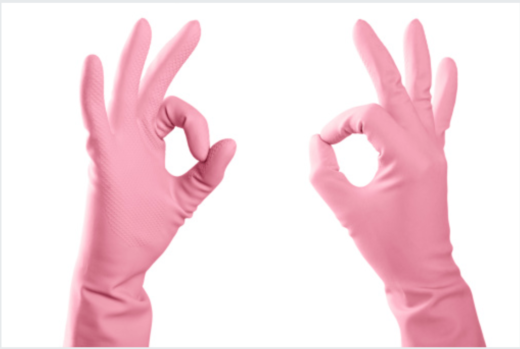 Pinky Gloves Menstruation Protections Hygienique
